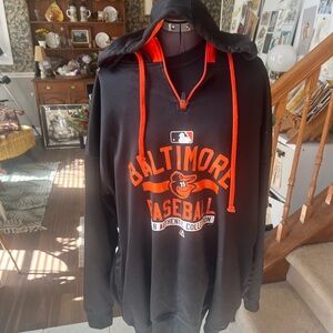 Baltimore Baseball performance Hoodie by majestic authentic size 3XL